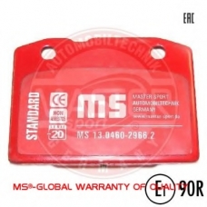 13046029662-SET-MS MASTER-SPORT Комплект тормозных колодок, дисковый тормоз