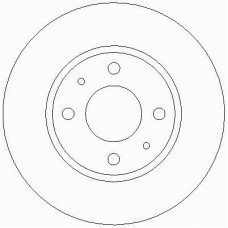 D2139 ROULUNDS Тормозной диск
