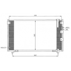 35281 NRF Конденсатор, кондиционер