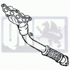 301863 KLARIUS Труба выхлопного газа