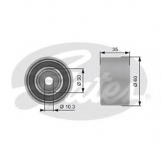 T42194 GATES Паразитный / ведущий ролик, зубчатый ремень