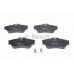 0 986 461 753 BOSCH Комплект тормозных колодок, дисковый тормоз