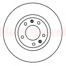 561509B BENDIX Тормозной диск