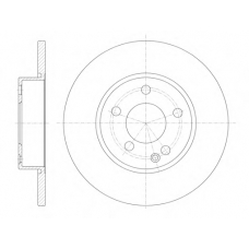 D6674.00 WOKING Тормозной диск