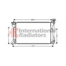 53002333 VAN WEZEL Радиатор, охлаждение двигателя