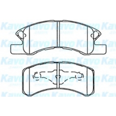 BP-1515 KAVO PARTS Комплект тормозных колодок, дисковый тормоз