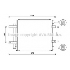 JR5053 AVA Конденсатор, кондиционер