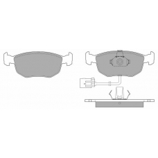 FBP-1031 FREMAX Комплект тормозных колодок, дисковый тормоз