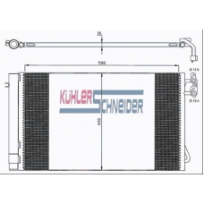 1420021 KUHLER SCHNEIDER Конденсатор, кондиционер