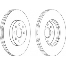 WGR1236-1 WAGNER LOCKHEED Тормозной диск