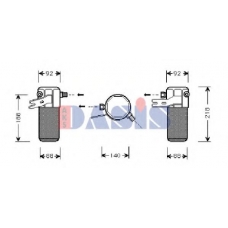 803210N AKS DASIS Осушитель, кондиционер