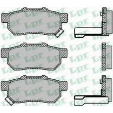05P1425 LPR Комплект тормозных колодок, дисковый тормоз