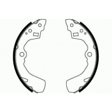 5185499 GIRLING Комплект тормозных колодок