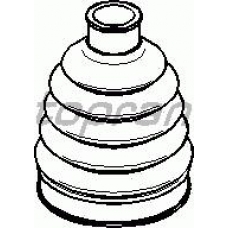 301 928 TOPRAN Пыльник, приводной вал