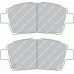FSL1392 FERODO Комплект тормозных колодок, дисковый тормоз