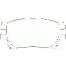 P 83 070 BREMBO Комплект тормозных колодок, дисковый тормоз