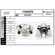 1164270 SNRA Тормозной суппорт