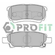 5000-1839 PROFIT Комплект тормозных колодок, дисковый тормоз