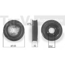 SK428428 SK Ременный шкив, коленчатый вал