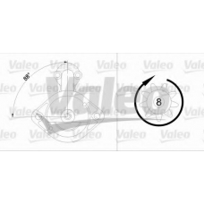 455613 VALEO Стартер