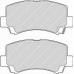 FSL1421 FERODO Комплект тормозных колодок, дисковый тормоз