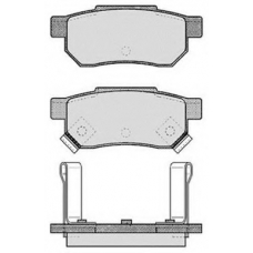 RA.0451.0 RAICAM Комплект тормозных колодок, дисковый тормоз