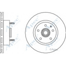 DSK590 APEC Тормозной диск