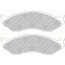 FSL929 FERODO Комплект тормозных колодок, дисковый тормоз