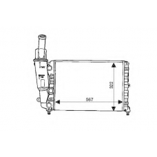 QER1941 QUINTON HAZELL Радиатор, охлаждение двигателя