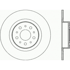 BDR2179.10 OPEN PARTS Тормозной диск