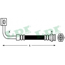 6T48190 LPR Тормозной шланг