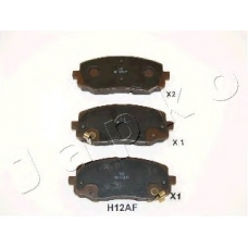 50H12 JAPKO Комплект тормозных колодок, дисковый тормоз