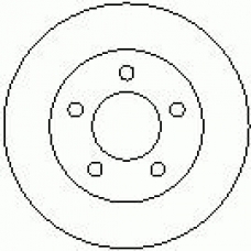 6581 10 KAWE Тормозной диск