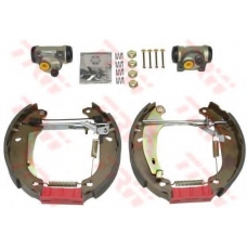 GSK1026 TRW Комплект тормозных колодок