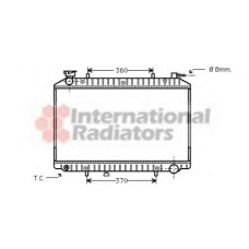 13002173 VAN WEZEL Радиатор, охлаждение двигателя