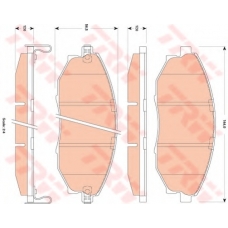 DP1010.10.0329 Dr!ve+ Комплект тормозных колодок, дисковый тормоз