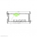 31-0770 KAGER Радиатор, охлаждение двигателя