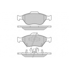 12-1255 E.T.F. Комплект тормозных колодок, дисковый тормоз