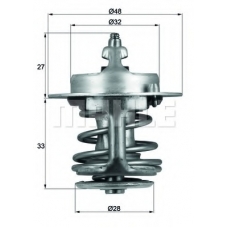 TX 63 88 BEHR Термостат, охлаждающая жидкость