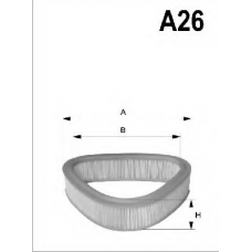 WA6597 QUINTON HAZELL Фильтр воздушный