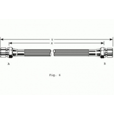 9001123 GIRLING Тормозной шланг