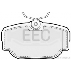 BRP0908 EEC Комплект тормозных колодок, дисковый тормоз