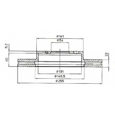 BDC4644 QUINTON HAZELL Тормозной диск