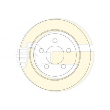 6063864 GIRLING Тормозной диск