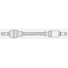 923785 EKG Приводной вал