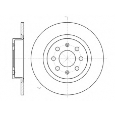 D6983.00 WOKING Тормозной диск