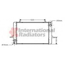60182033 SCHLIECKMANN Радиатор, охлаждение двигателя