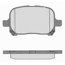 811.0 RAICAM Комплект тормозных колодок, дисковый тормоз