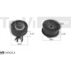 KD1352 TREVI AUTOMOTIVE Комплект ремня ГРМ