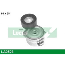 LA0526 TRW Натяжной ролик, поликлиновой  ремень